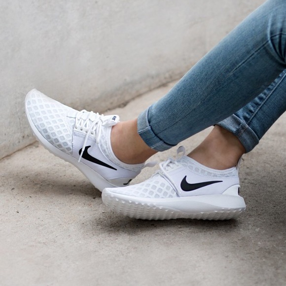Nike Shoes - Nike White + Black Juvenate Sneakers